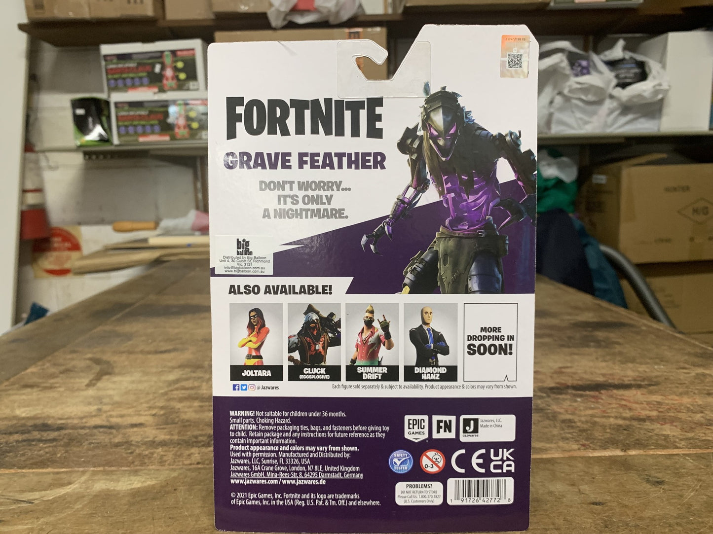 FORTNIGHT 1 FIGURE SOLO MODE GRAVE FEATHER