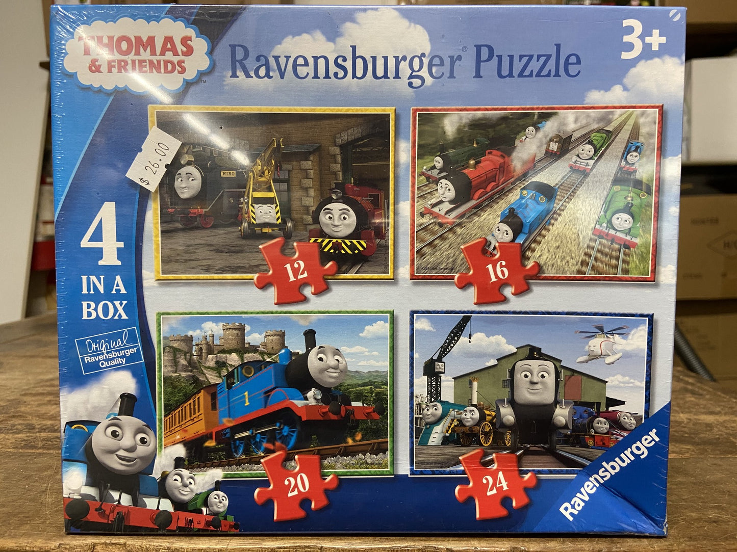 RAVENSBERG PUZZLE 12, 16, 20 & 24PC LETS GO TO WORK #069378