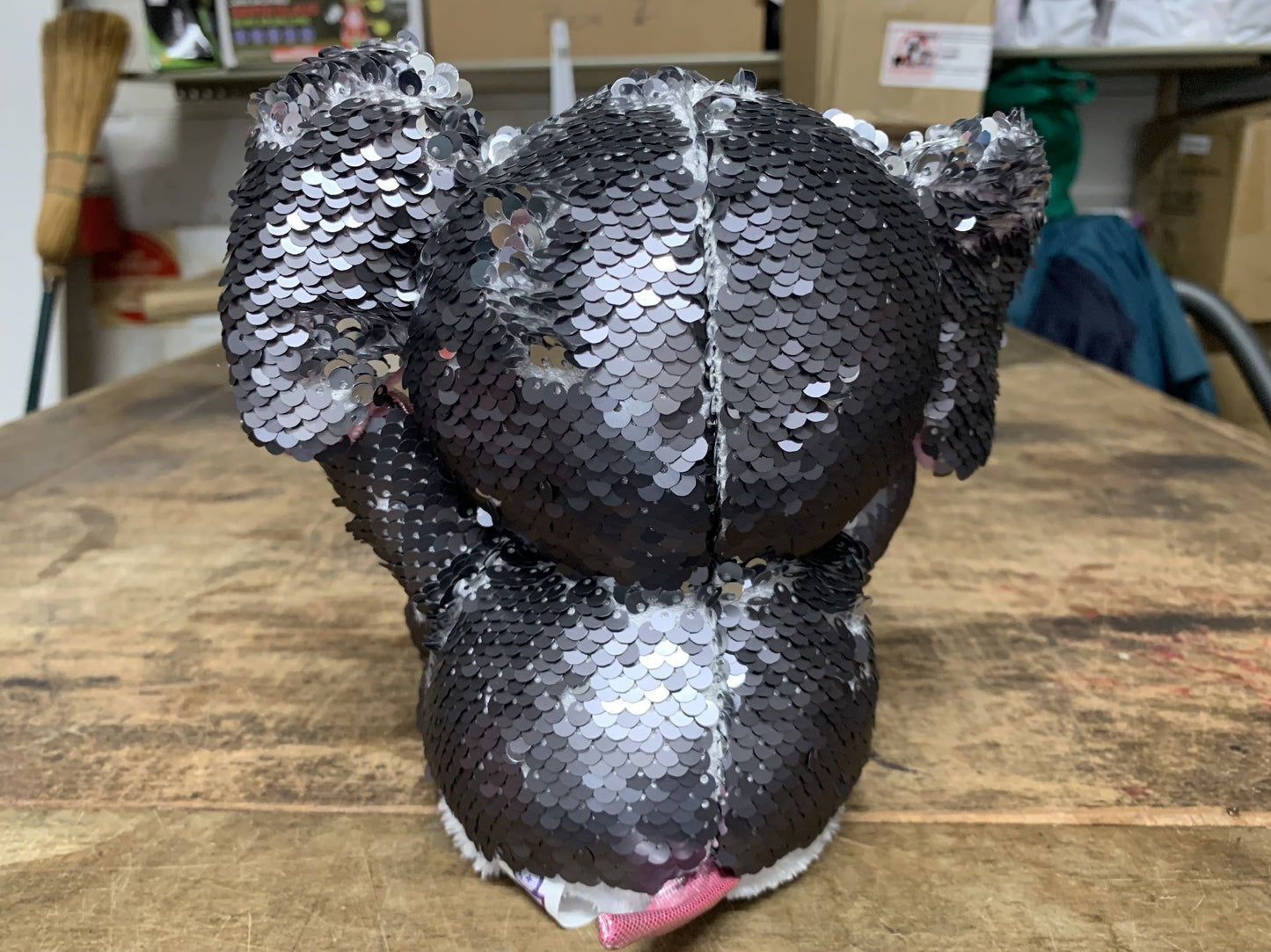 KEEL TOYS 20CM GLITTER ELEPHANT