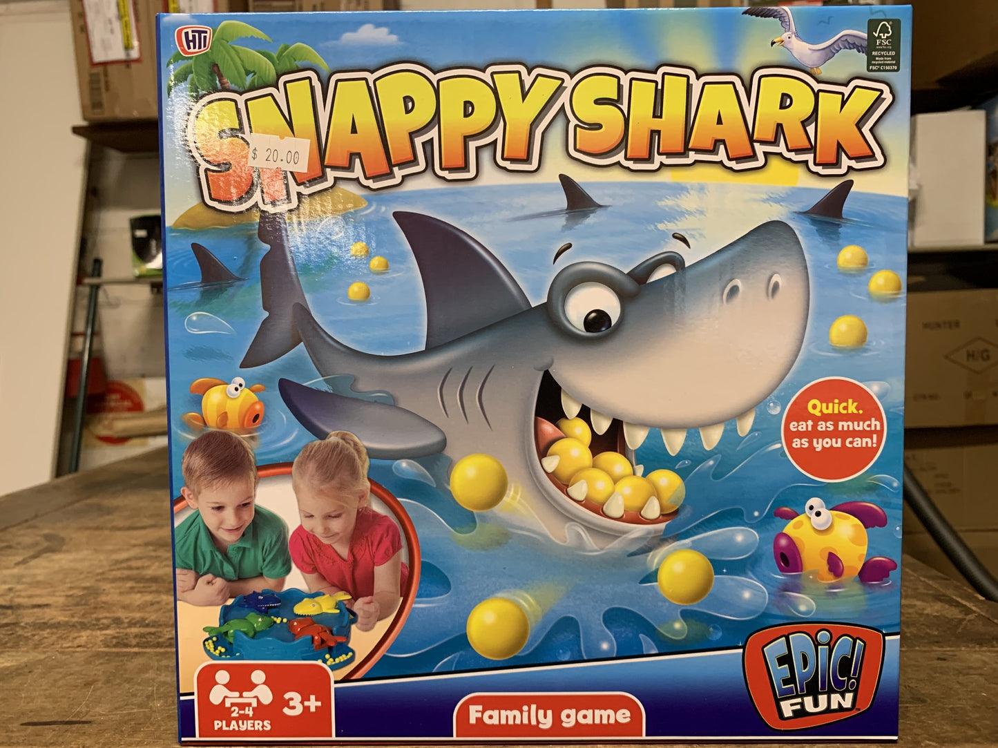 SNAPPY SHARK GAME
