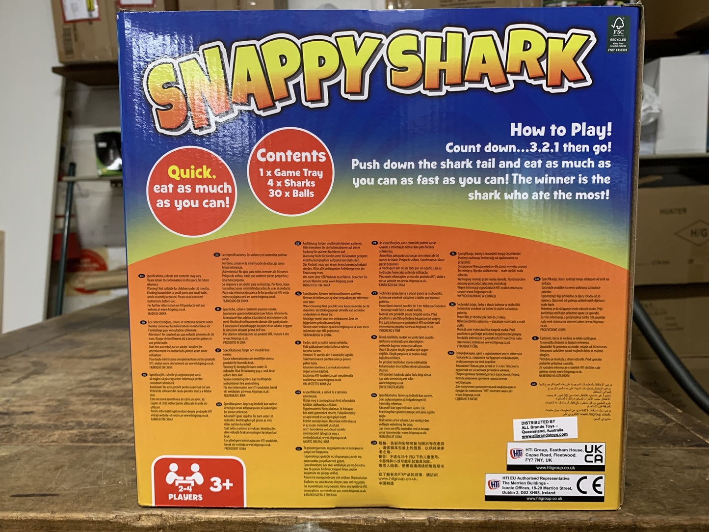 SNAPPY SHARK GAME