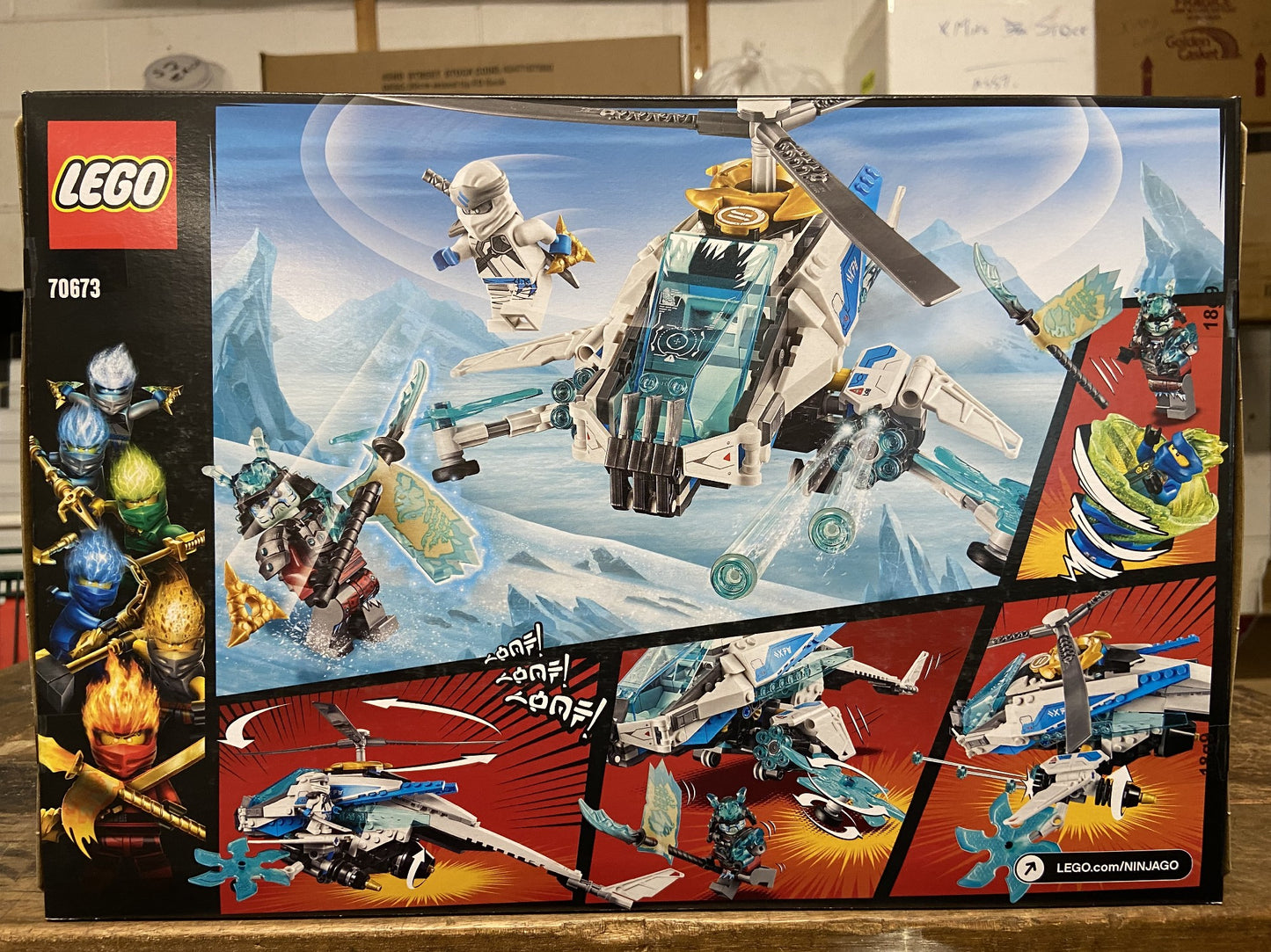 LEGO 70673 SHURICOPTER 8+