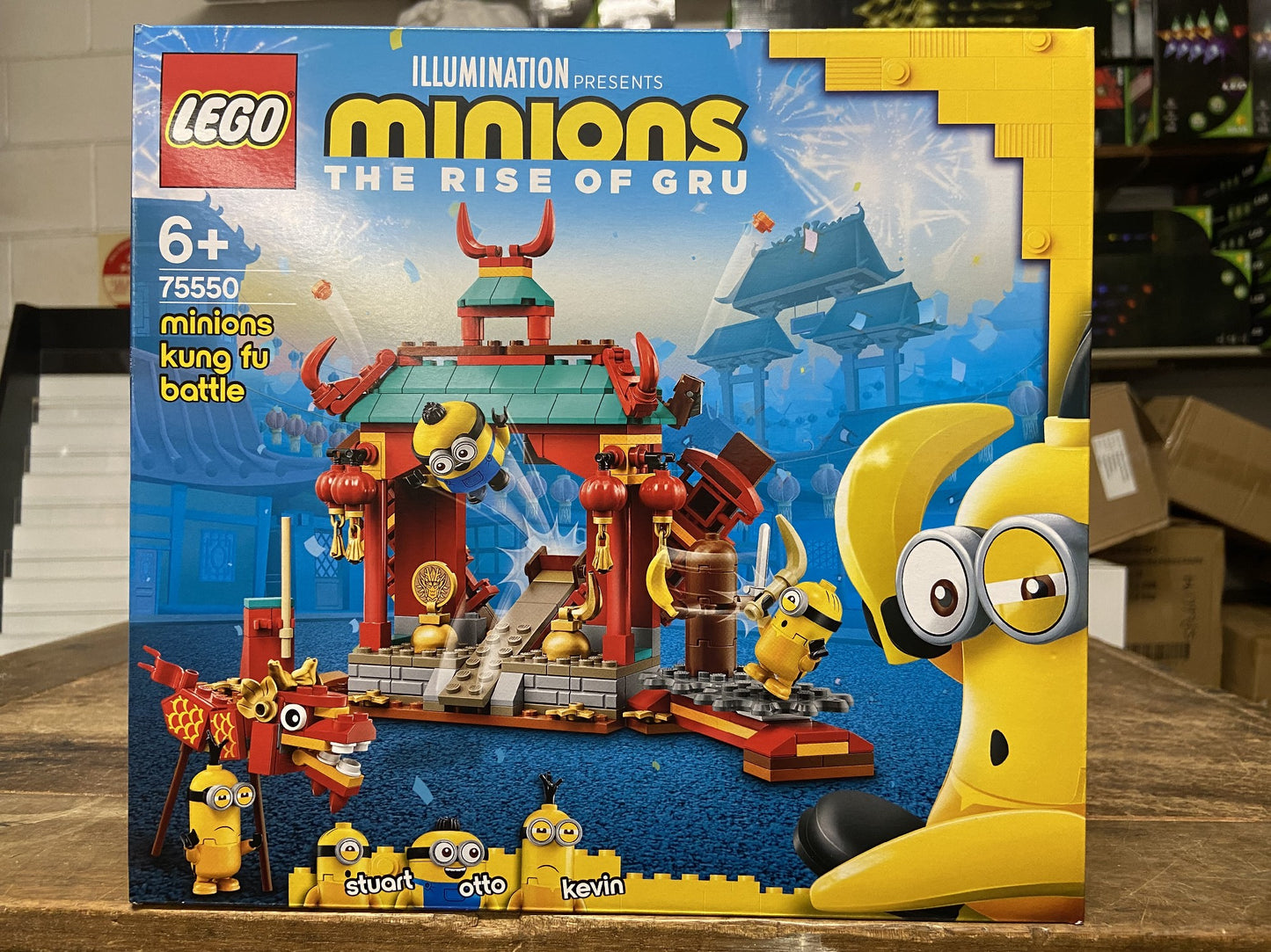 LEGO 75550 MINIONS KUNG FU BATTLE 6+