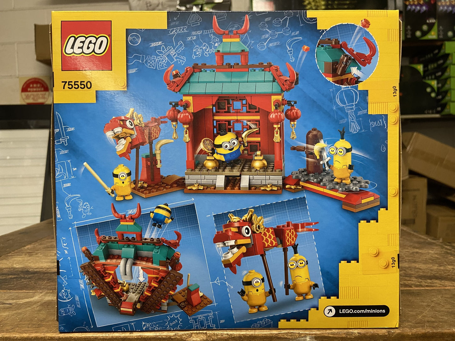 LEGO 75550 MINIONS KUNG FU BATTLE 6+