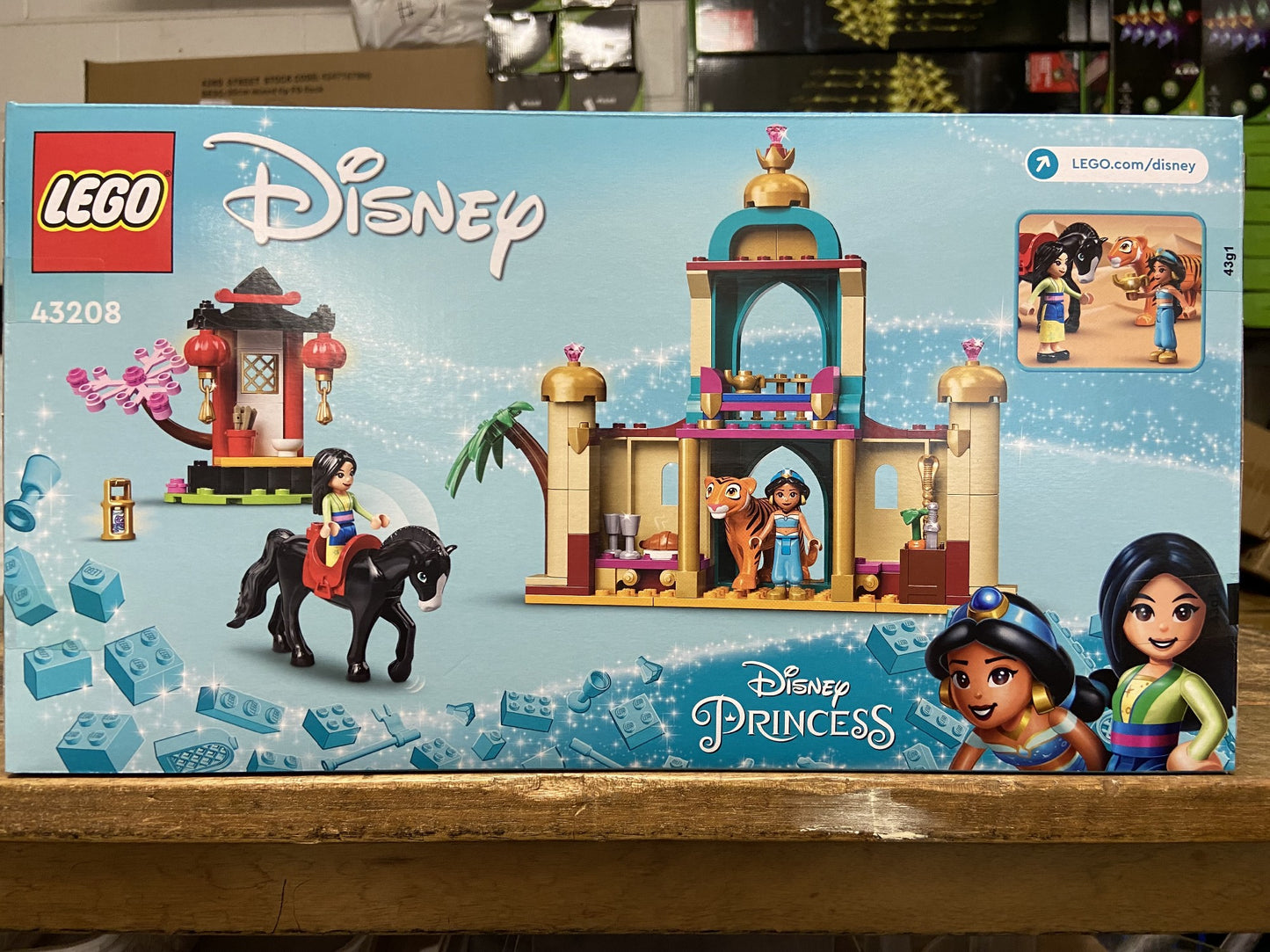 LEGO 43208 JASMINE AND MULAN'S ADVENTURE 5+