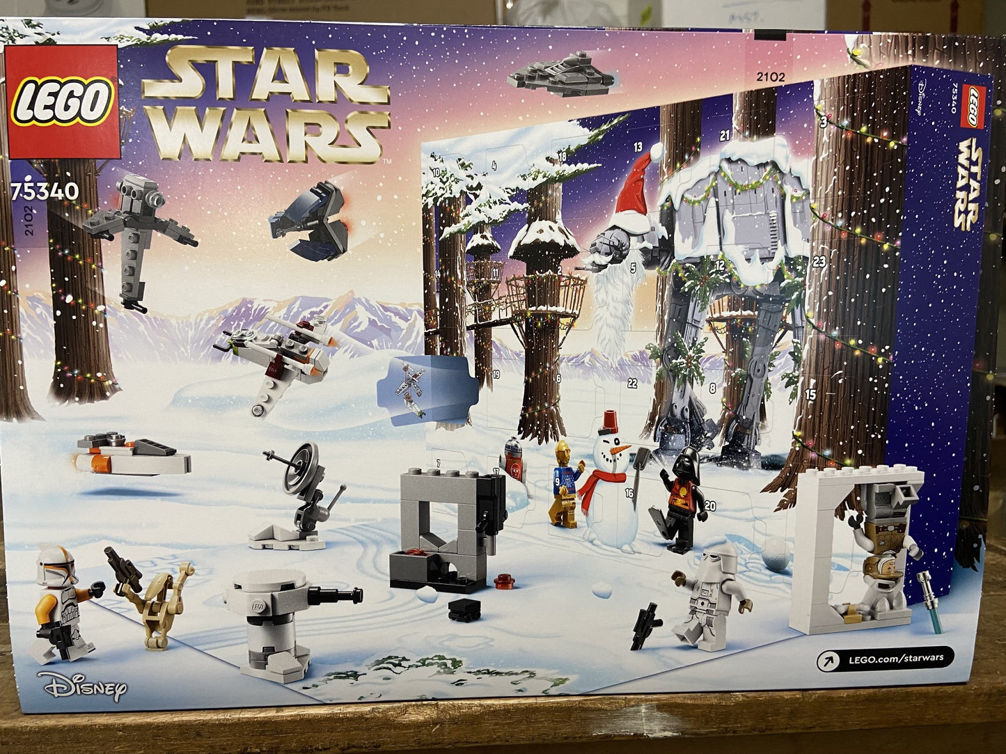 LEGO 75340 STAR WARS ADVENT CALENDER 6+