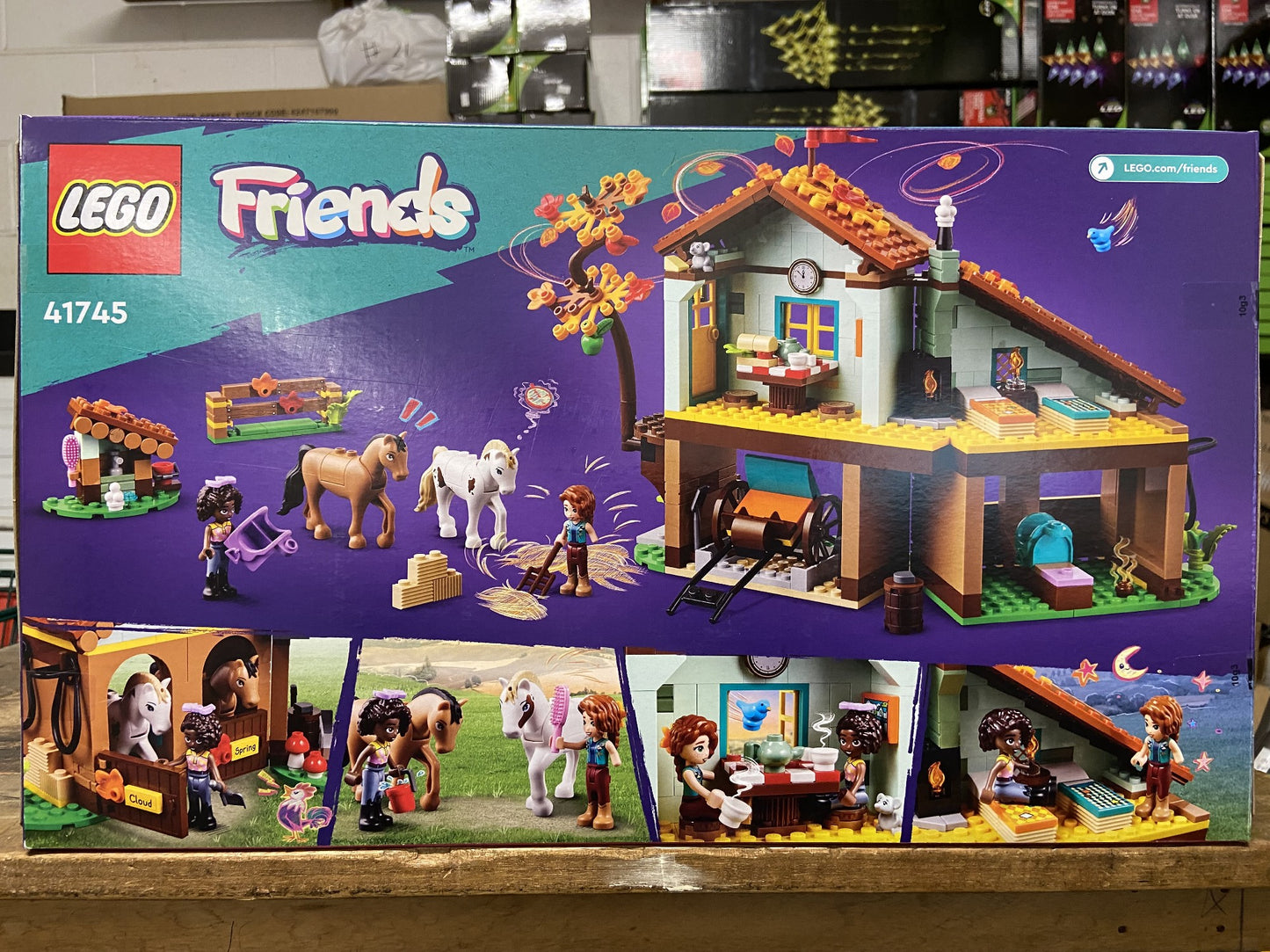 41745 AUTUMN'S HORSE STABLE LEGO FRIENDS 7+