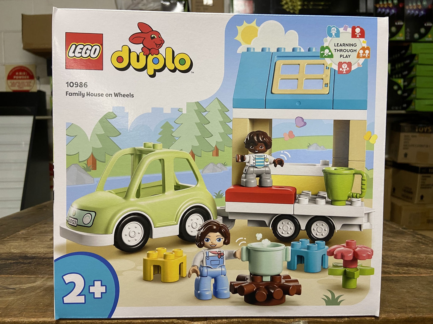 LEGO DUPLO 10986 FAMILY HOUSE ON WHEELS 2+