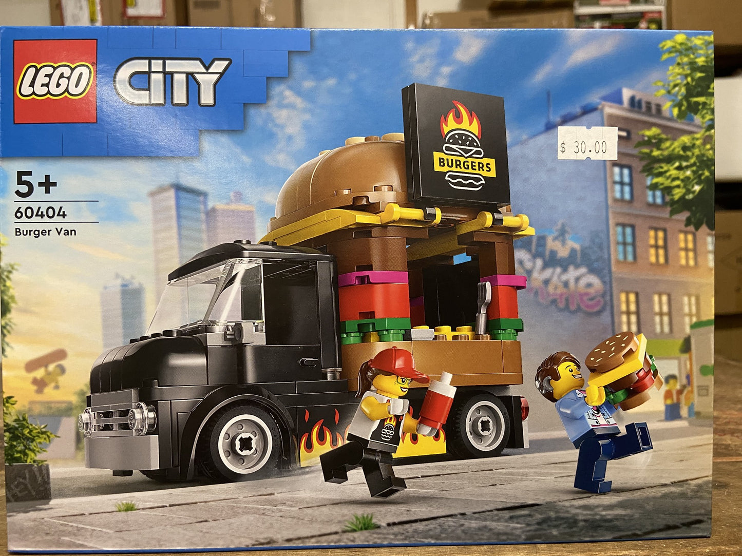 LEGO CITY 60404 BURGER TRUCK 5+