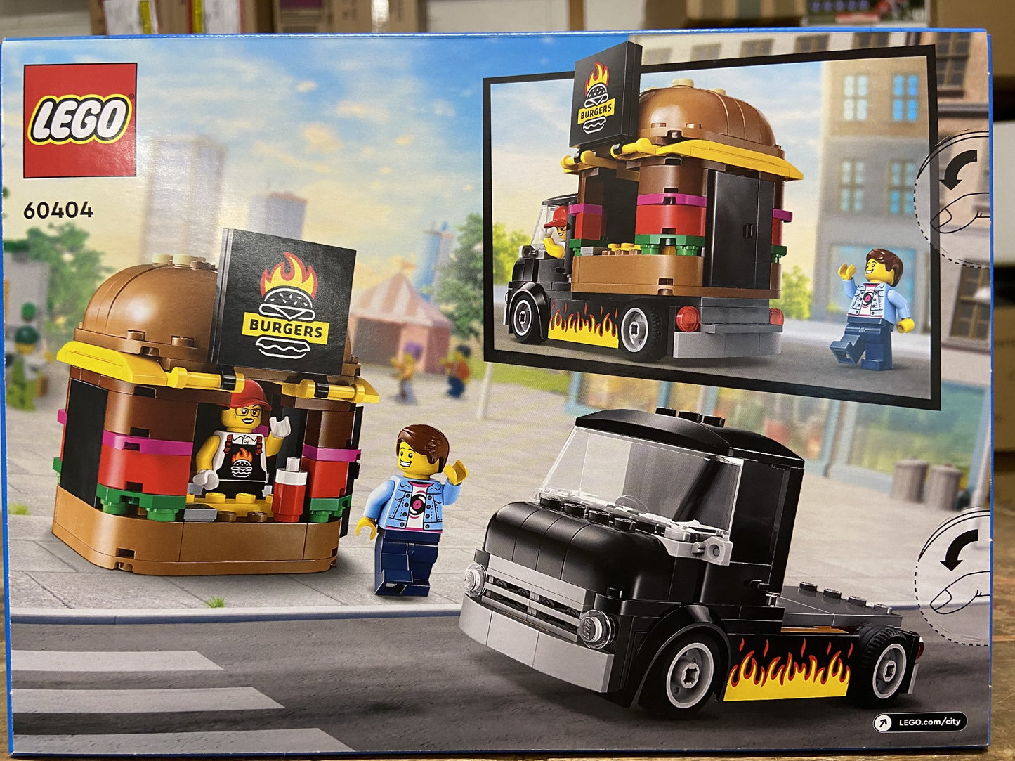 LEGO CITY 60404 BURGER TRUCK 5+