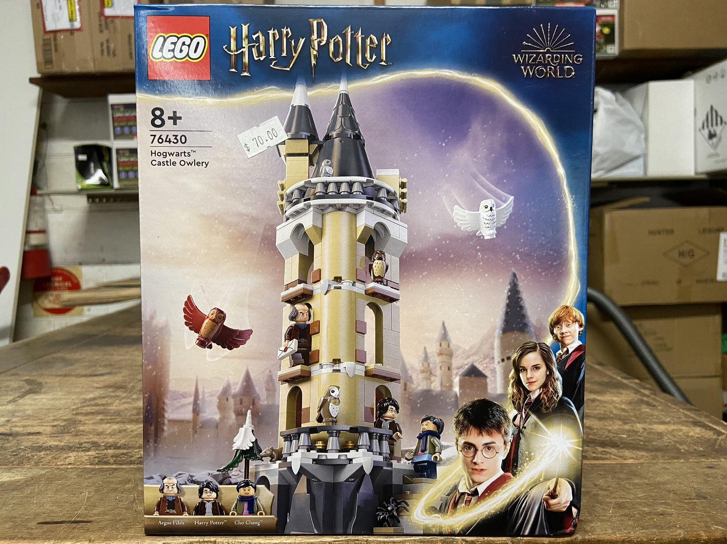 LEGO HARRY POTTER 76430 HOGWARTS CASTLE OWLERY 8+