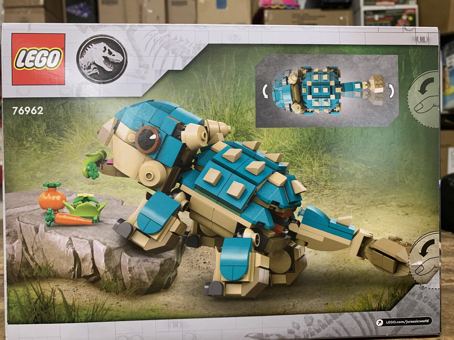 LEGO 76962 BABY BUMPY ANKYLOSAURUS 7+