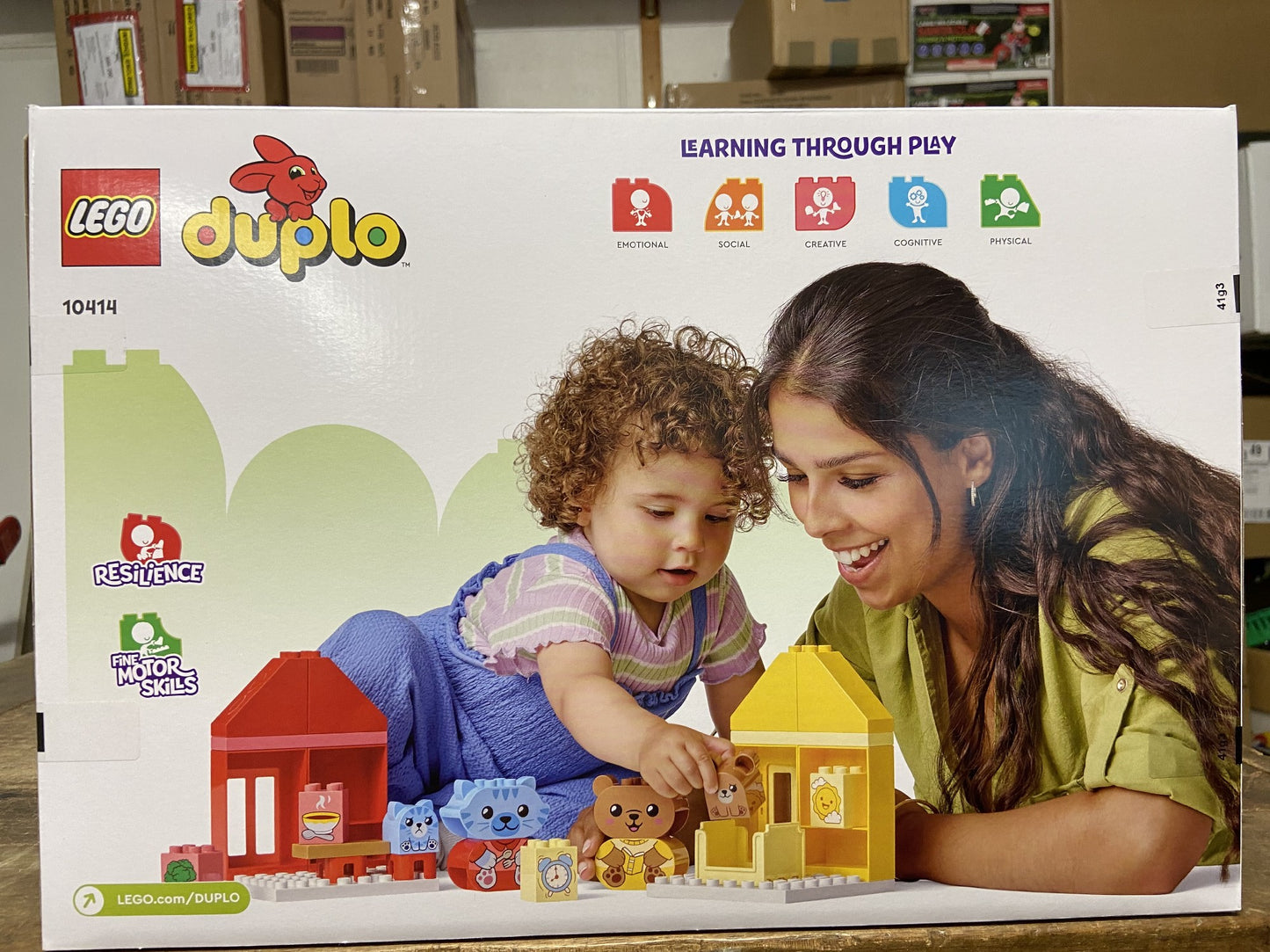 LEGO DUPLO 10414 DAILY RUTINES EATING AND BEADTIME 1.5+