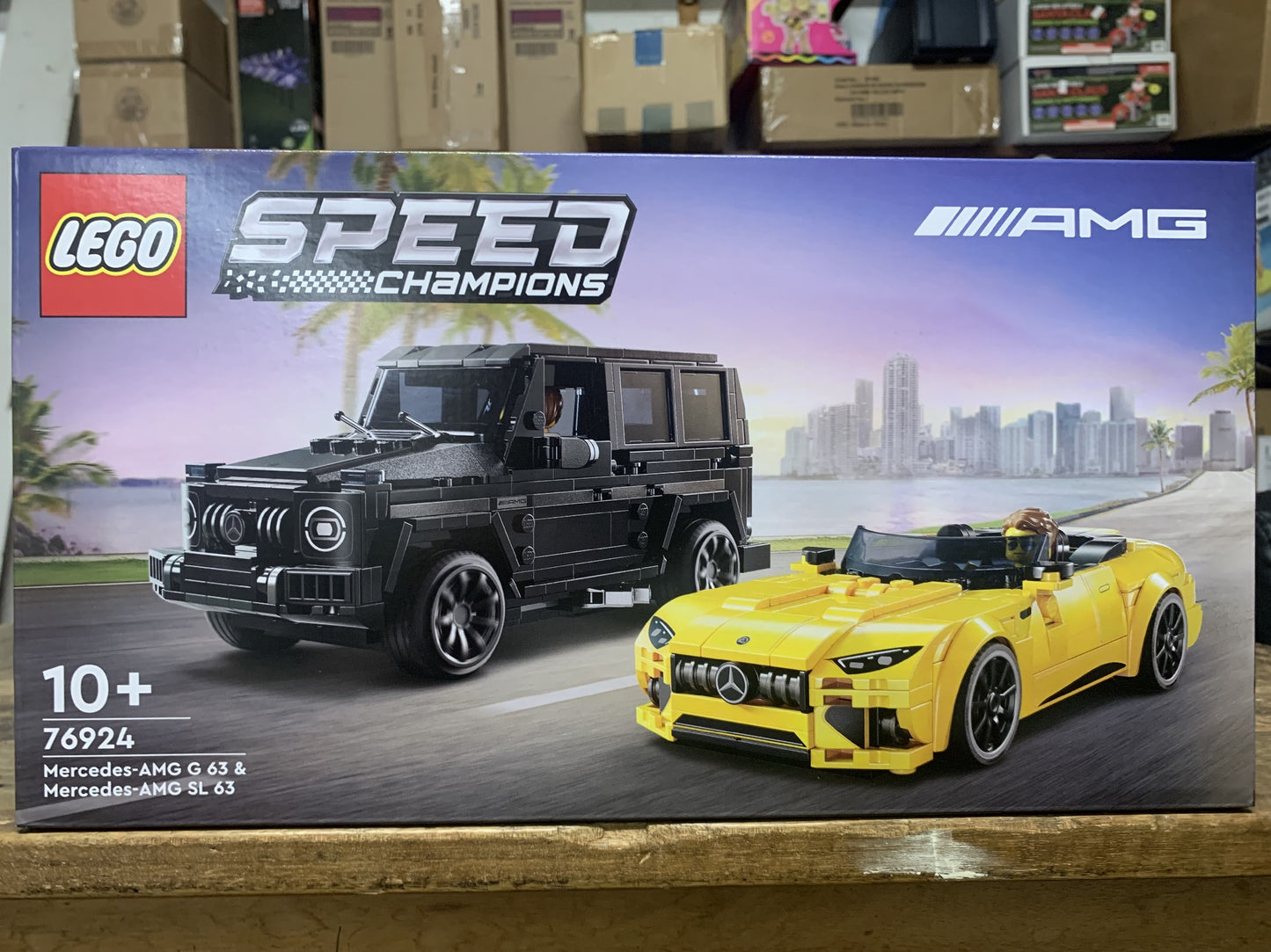 LEGO 76924 MERCEDES-AMG G 63 & MERCEDES-AMG SL 63 10+