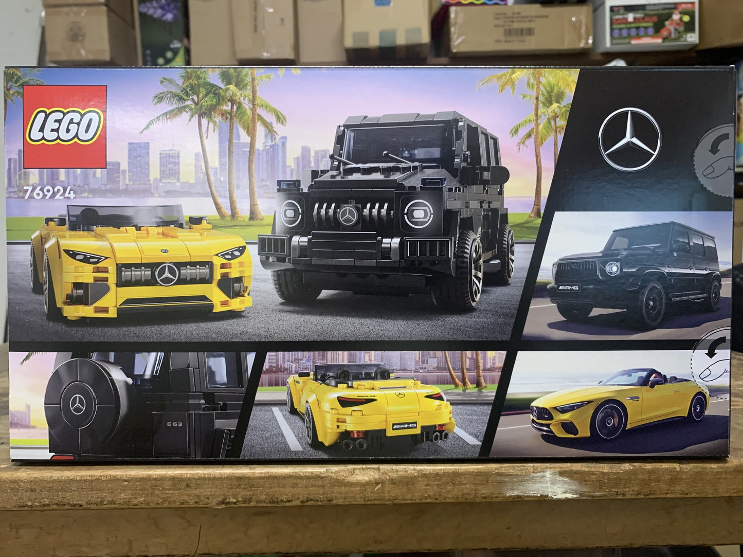 LEGO 76924 MERCEDES-AMG G 63 & MERCEDES-AMG SL 63 10+