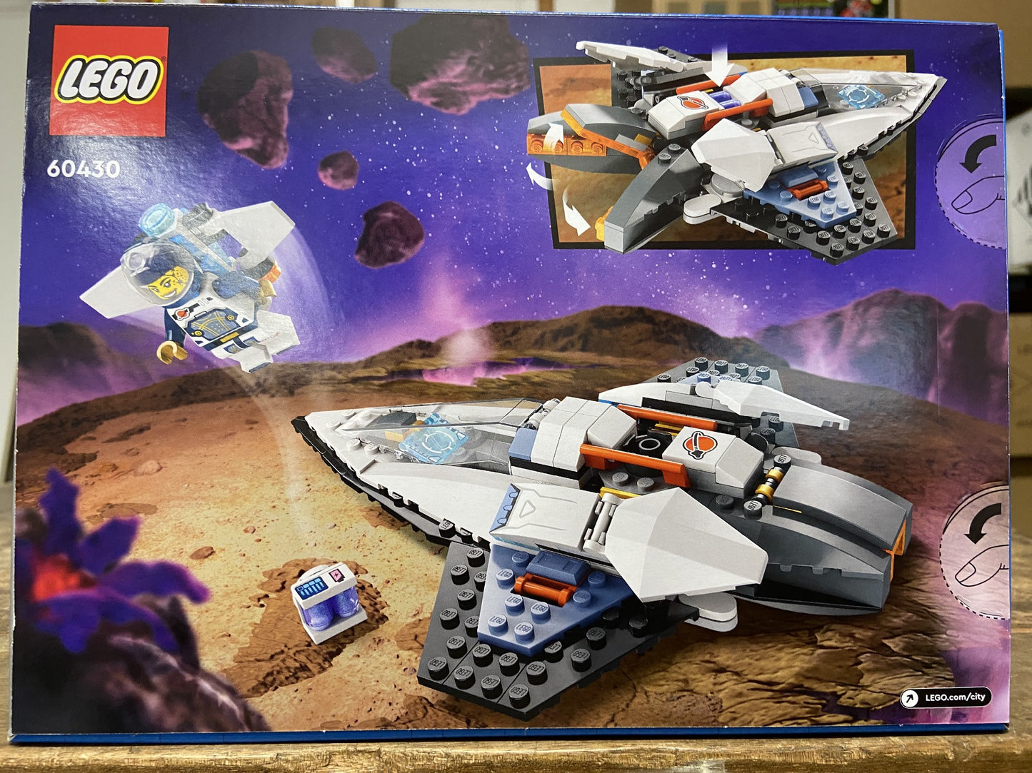 LEGO 60430 INTERSTELLA SPACESHIP 6+