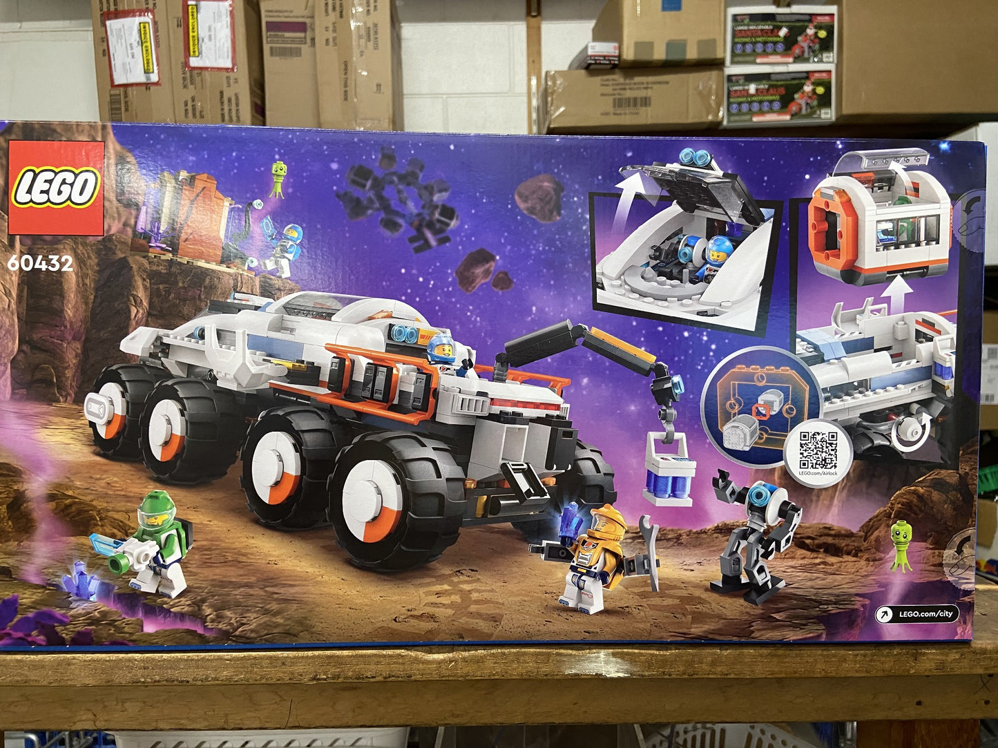 LEGO 60432 COMMAND ROVER AND CRANE LOADER 7+