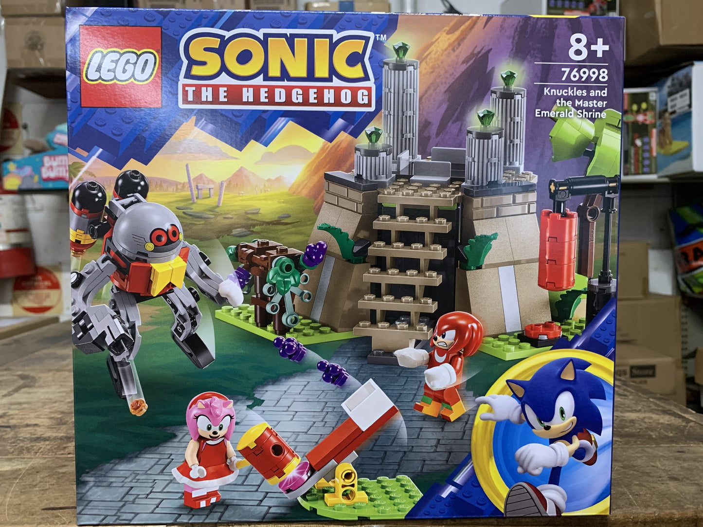 LEGO SONIC THE HEDGEHOG 76998 KNUCKLES AND THE MASTER EMERALD SHRINE 8+