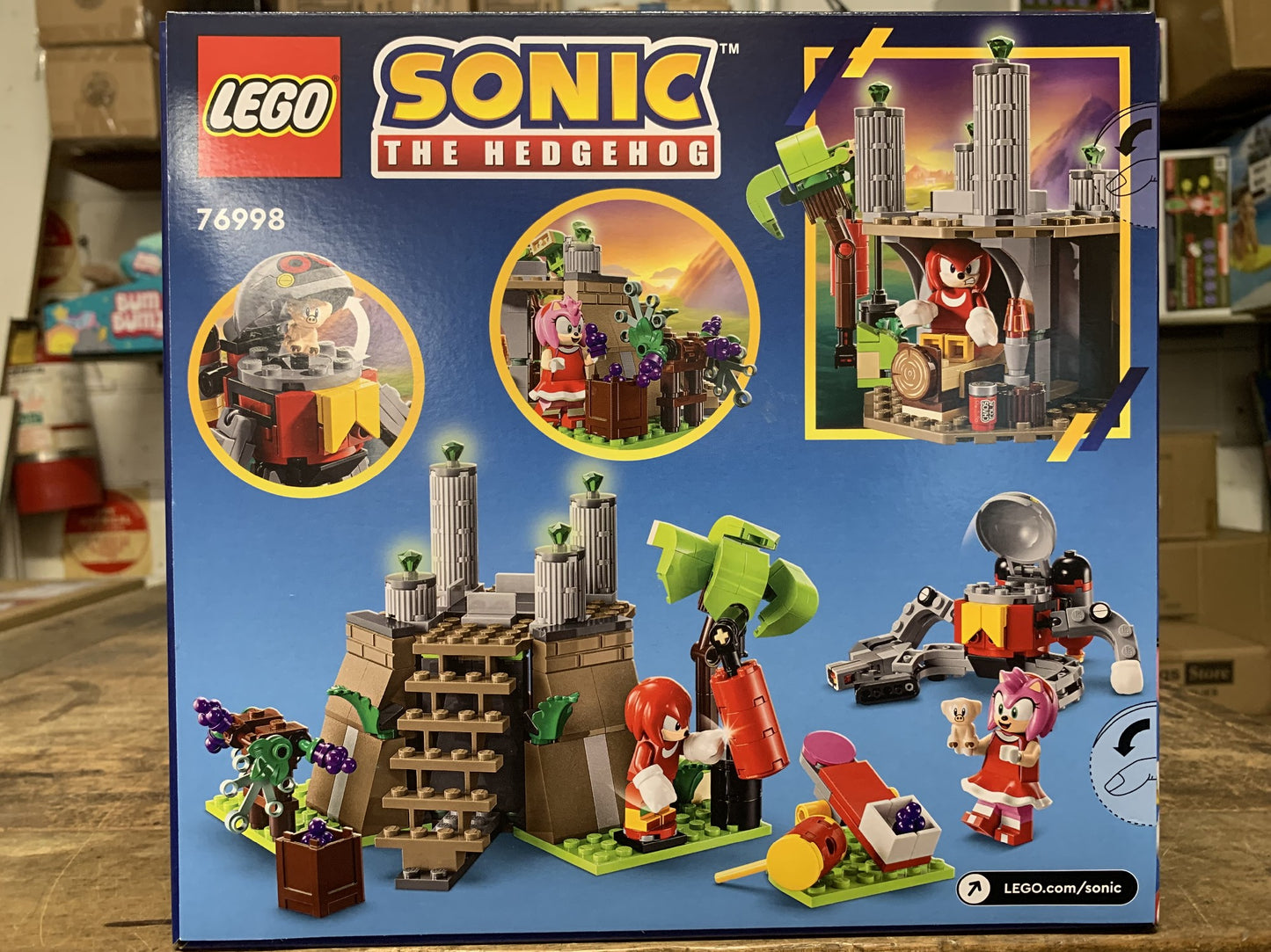 LEGO SONIC THE HEDGEHOG 76998 KNUCKLES AND THE MASTER EMERALD SHRINE 8+