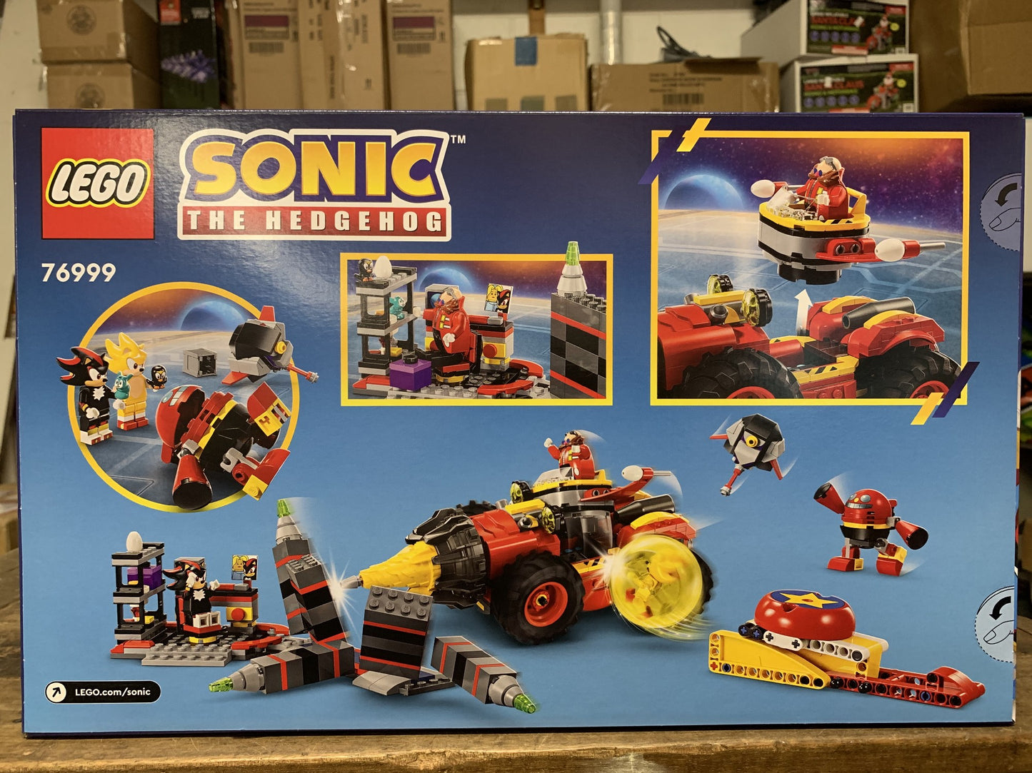 LEGO SONIC THE HEDGEHOG 76999 SUPER SONIC VS EGG DRILLSTER 8+