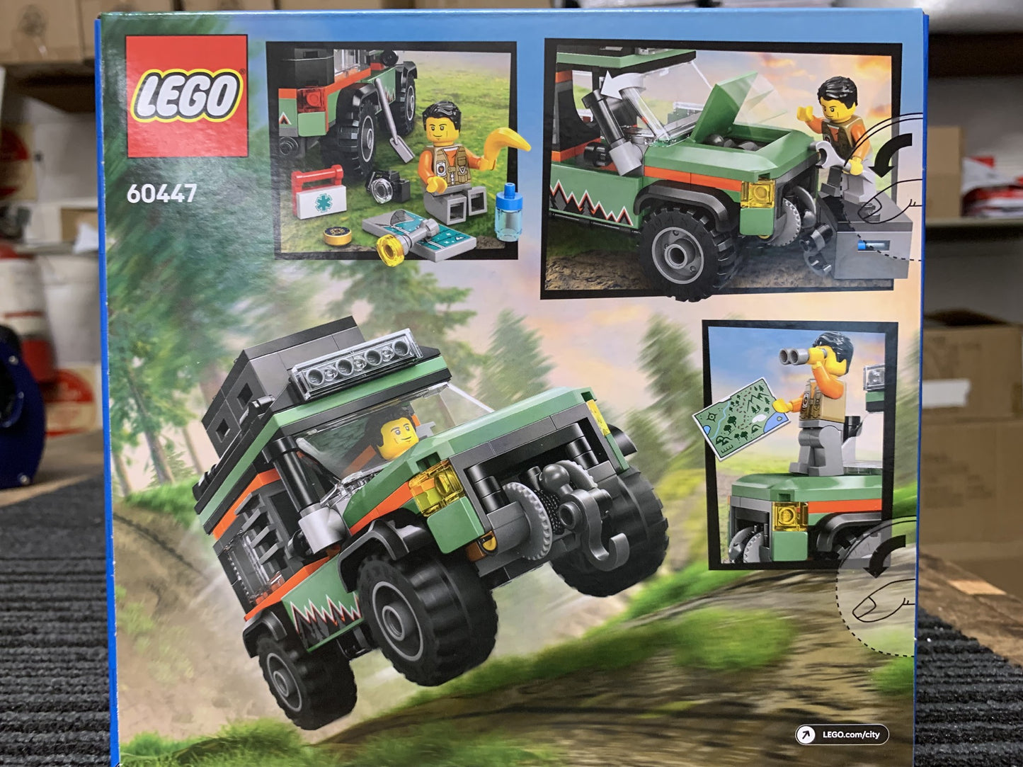 LEGO CITY 60447 OFF ROAD 4X4 MOUNTAIN TRUCK