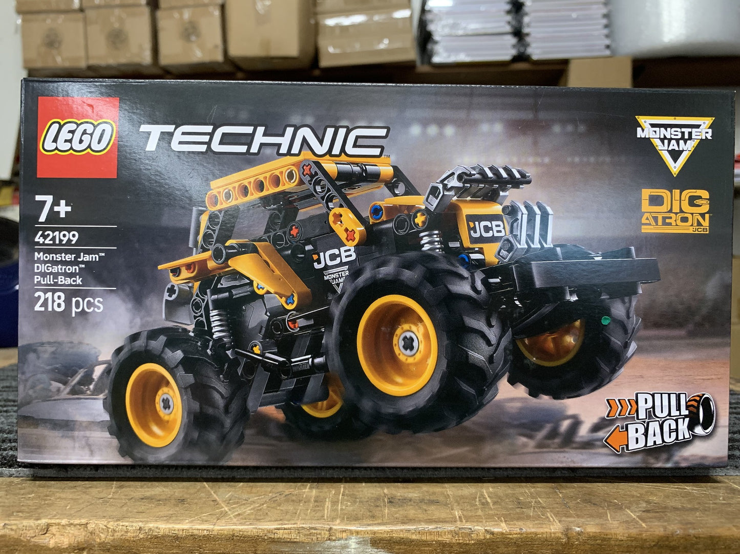 LEGO TECHNIC 42199 MONSTER JAM DIGATRON PULL BACK