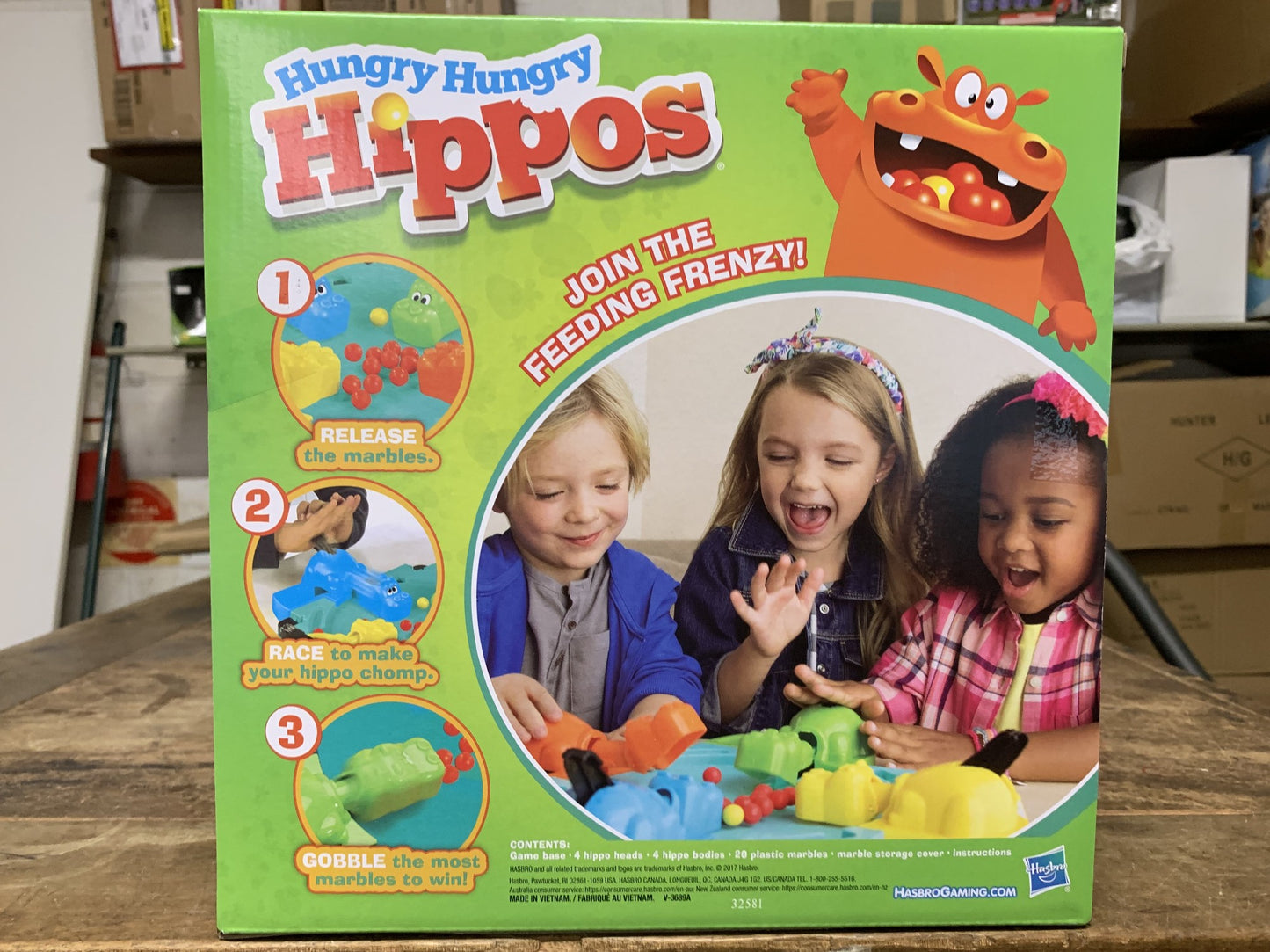 HUNGRY HUNGRY HIPPOS