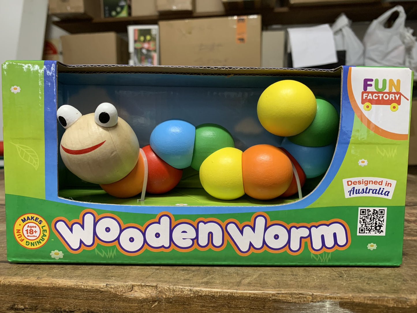 FUN FACTORY WORM W/10 SEGMENTS