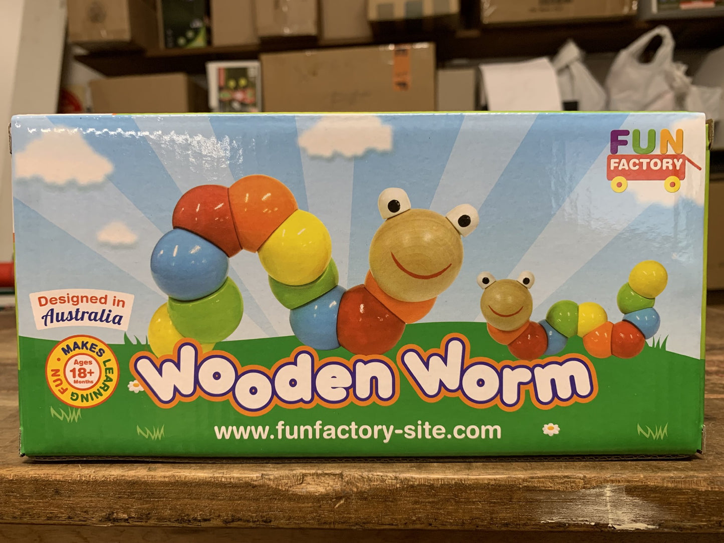 FUN FACTORY WORM W/10 SEGMENTS