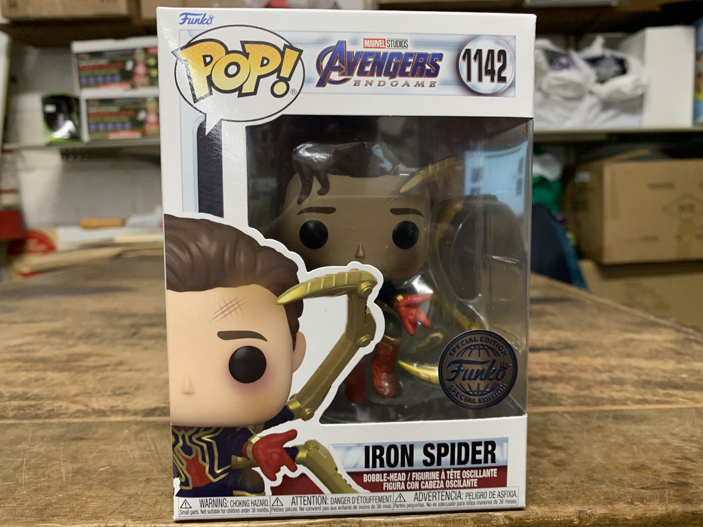 AVENGERS ENDGAME IRON SPIDER N #1142
