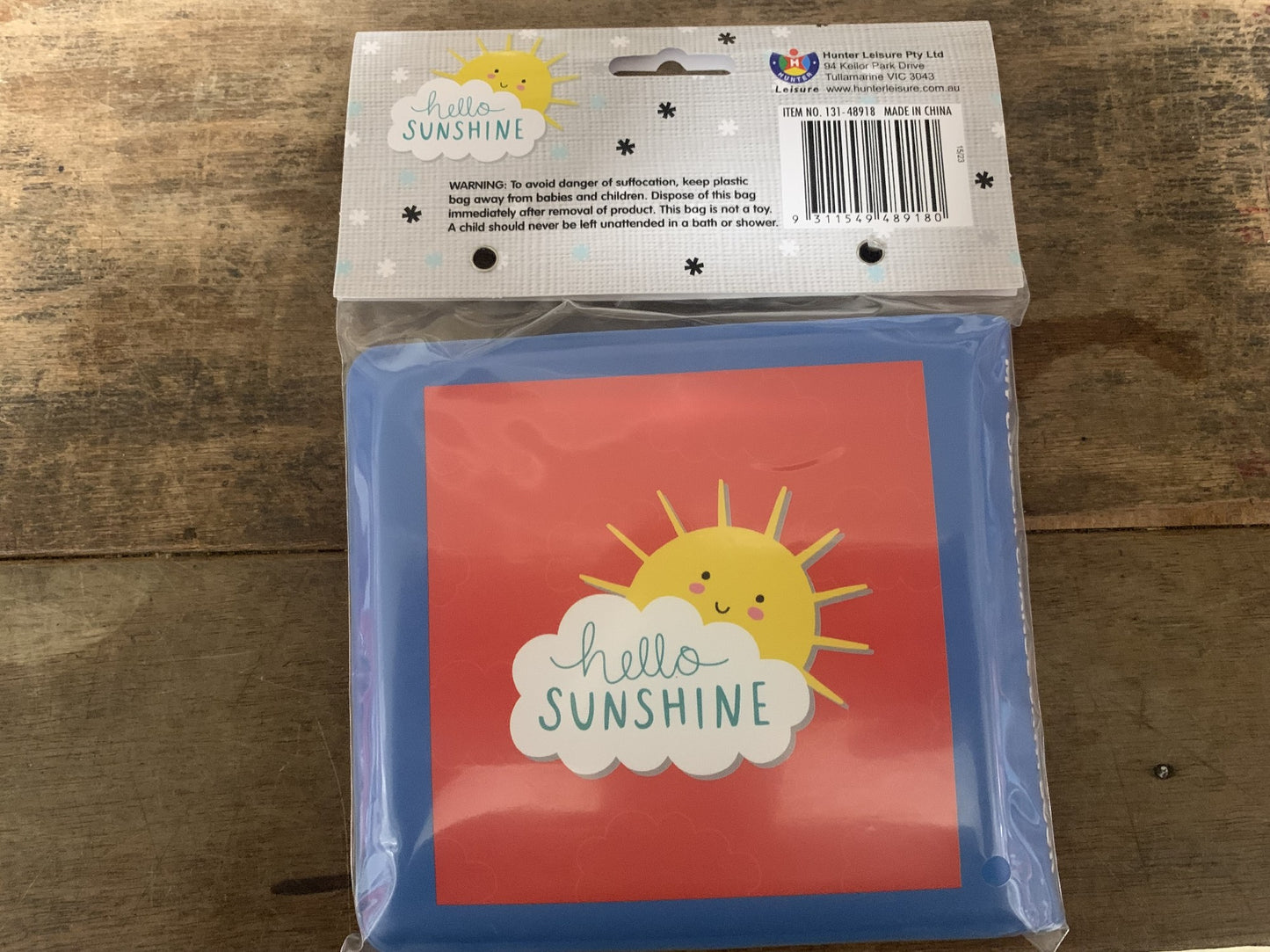 HELLO SUNSHINE COLOUR CHANGE BATH BOOK