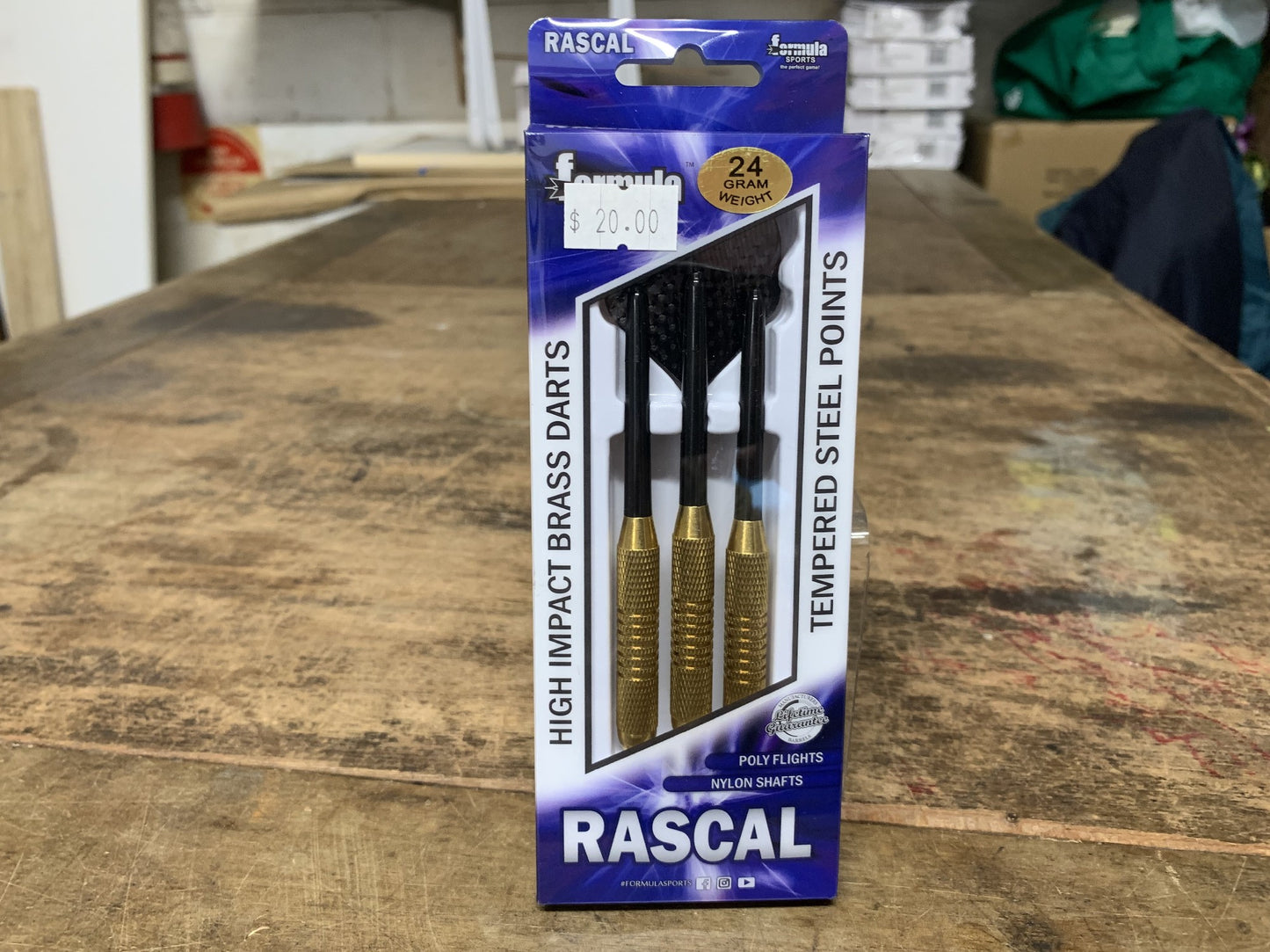 RASCAL BRASS DARTS 24G