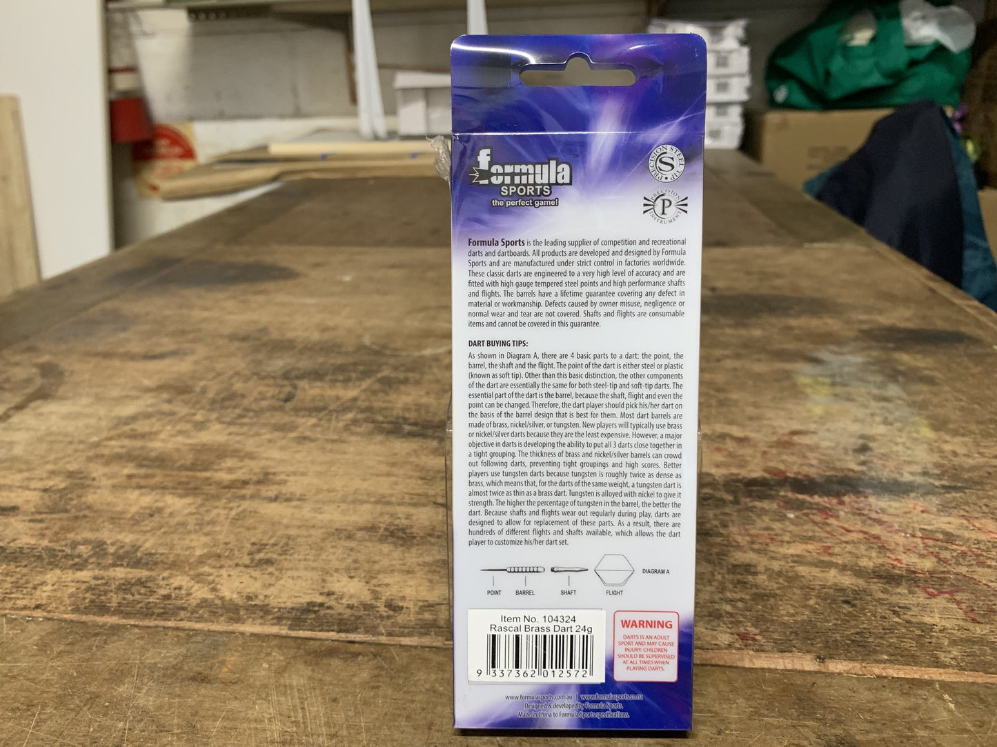 RASCAL BRASS DARTS 24G