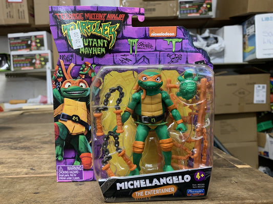 TEANAGE MUTANT NINJA TURTLES BASIC FIGURE MICHELANGELO 