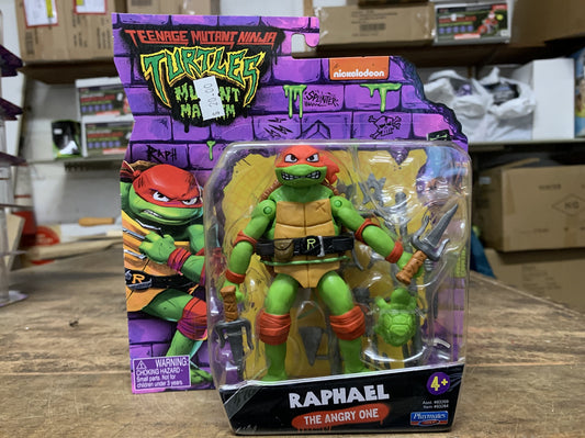 TEANAGE MUTANT NINJA TURTLES BASIC FIGURE RAPHAEL 