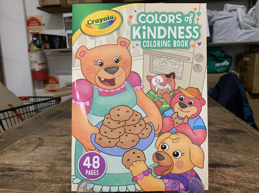 CRAYOLA COLORS OF KINDNESS COLORING BOOK 