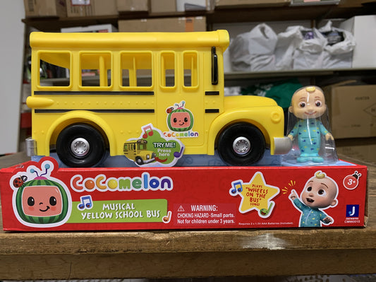 COCOMELON MUSICAL YELLOW SCHOOL BUS