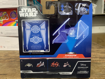 STAR WARS 3INCH MICRO GALAXY SQUADRON TIE INTERCEPTOR