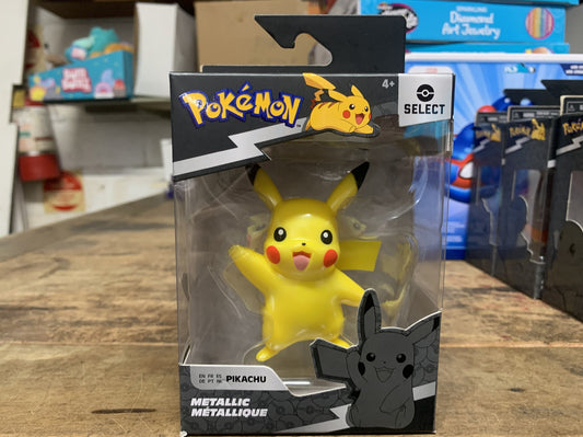 POKEMON SELECT BATTLE FIGURE METALIC PIKACHU