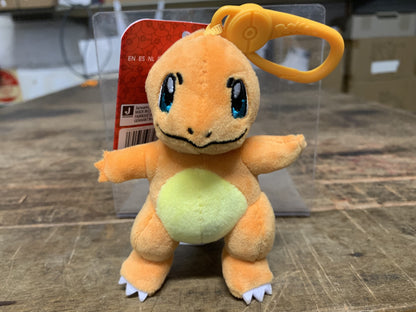 POKEMON CLIP ON PLUSH CHARMANDER 