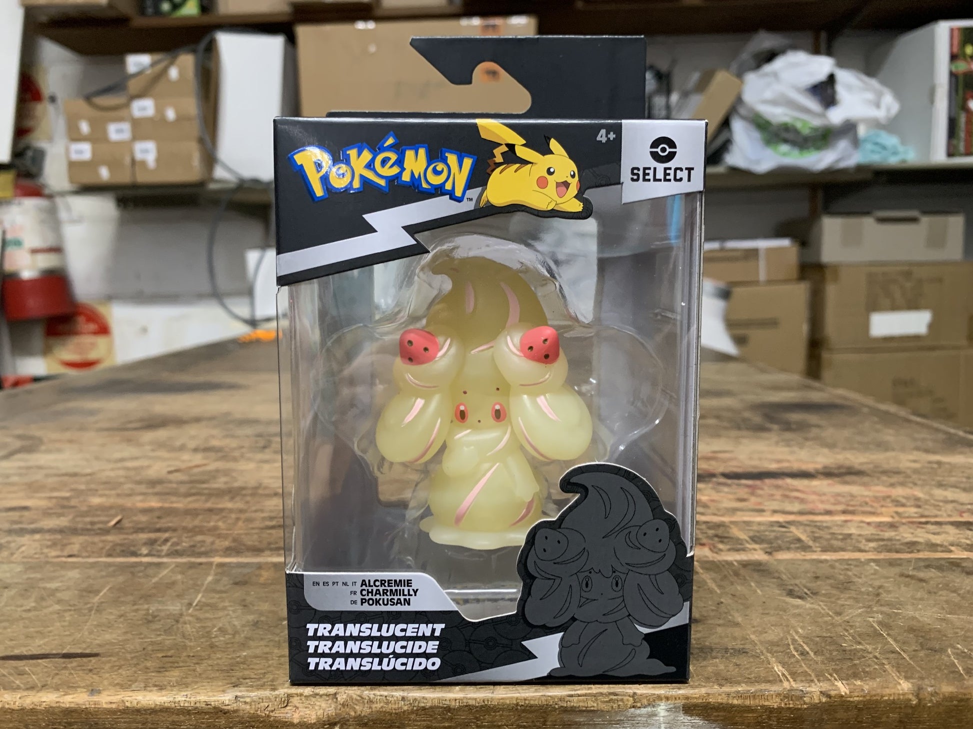 POKEMON SELECT BATTLE FIGURE (TRANSLUCENT) ALCREMIE 