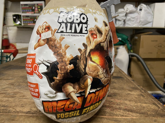 ROBO ALIVE MEGA DINO FOSSIL SUPRISE EGG 5+ 