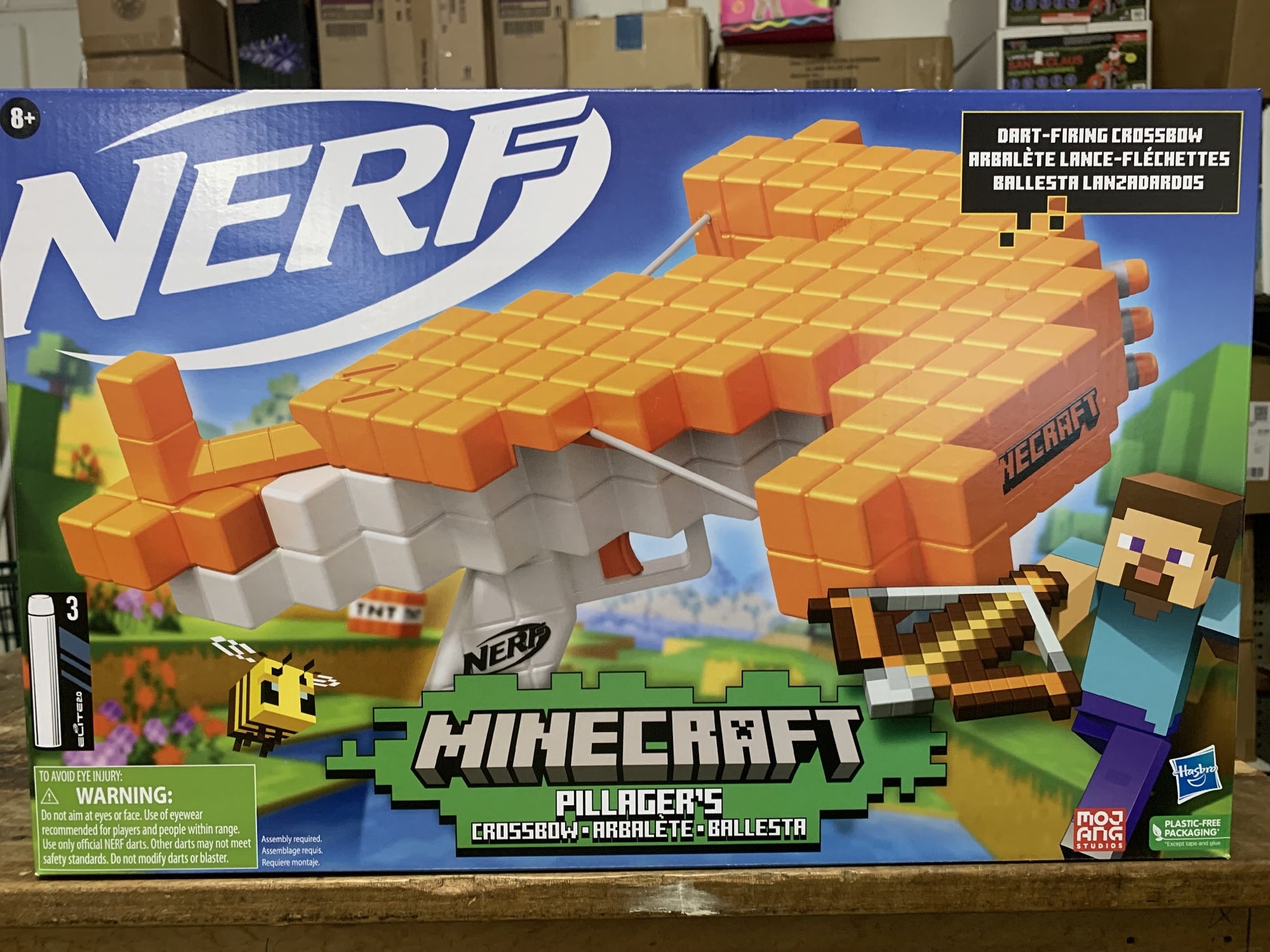 NERF MINECRAFT PILLAGERS CROSSBOW