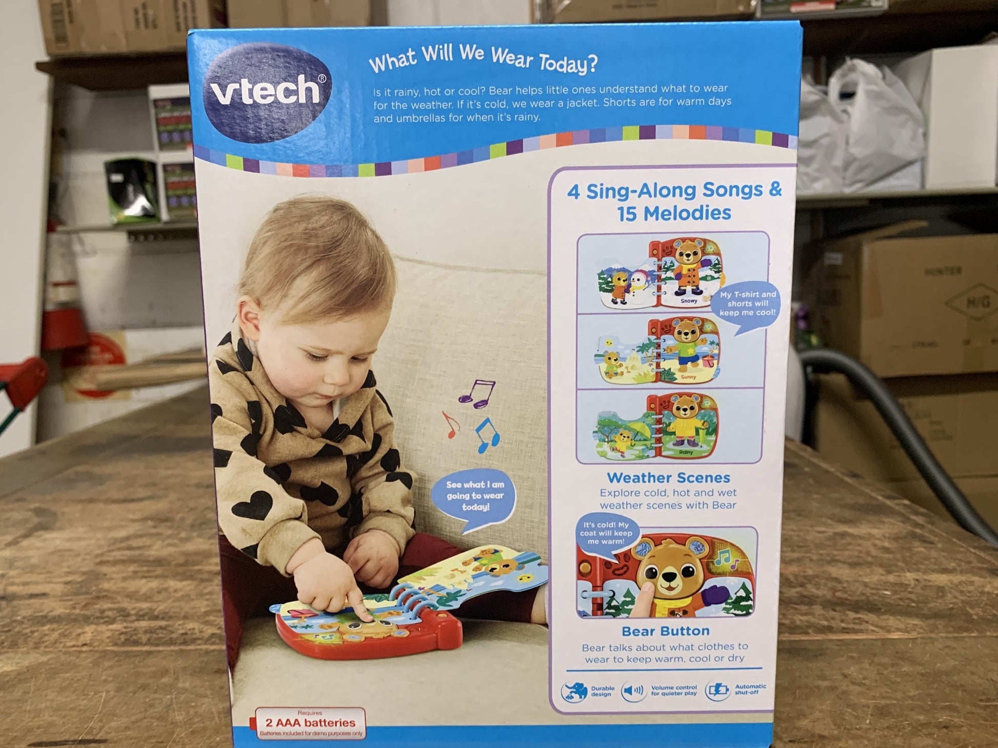 VTECH FOUR SEASONS DRESS-UP BOOK