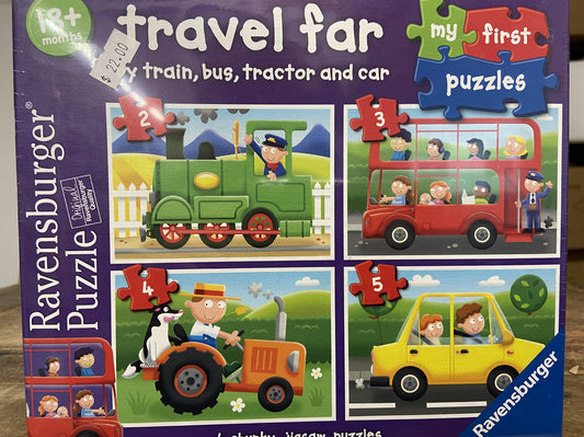 RAVENSBERG PUZZLE 2, 3, 4 AND 5 PC TRAVLE FAR #073030 