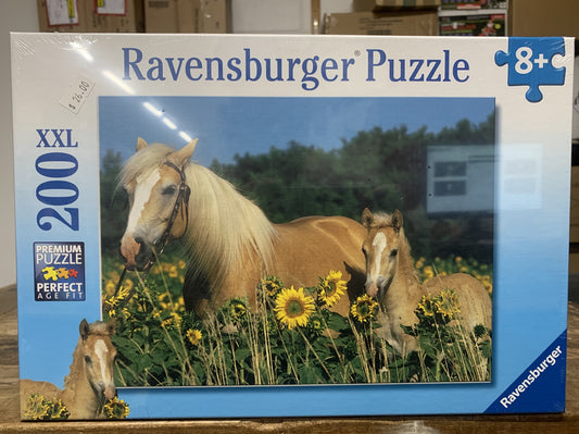 RAVENSBERG PUZZLE 200PC HORSE HAPPINESS #126286 