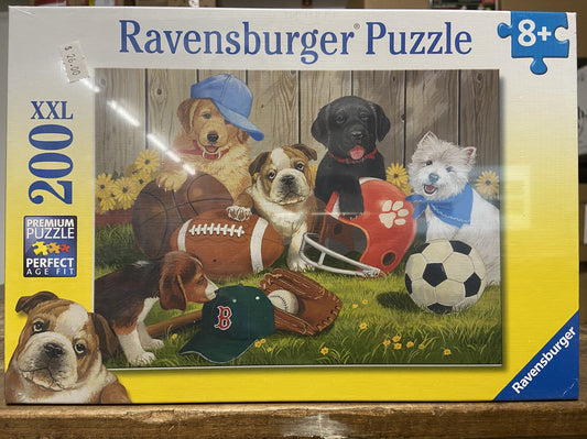 RAVENSBERG PUZZLE 200PC LETS PLAY BALL #128068 