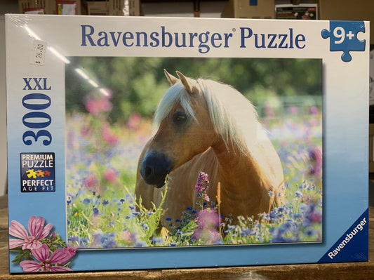 RAVENSBERG PUZZLE 300PC WILDFLOWER PONY #132942 