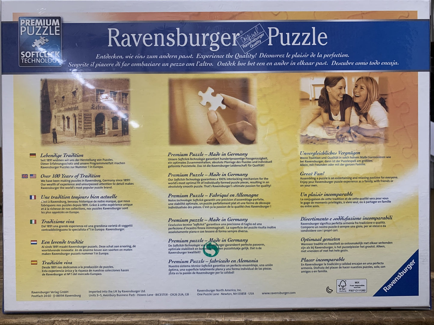 RAVENSBERG PUZZLE 1000PC 150007 MY HAVEN NO 7 THE BEACH HUT 