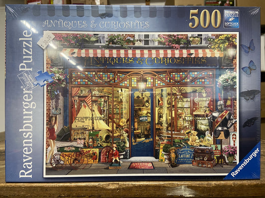 RAVENSBERG PUZZLE 500PC ANTIQUES AND CURIOSITIES #164073 